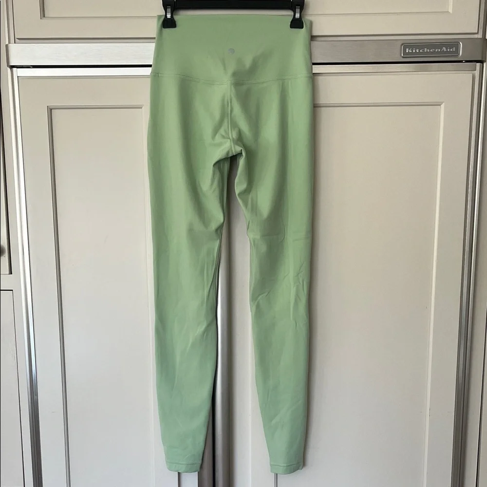 Lululemon Align High-Rise Long Tall Leggings 31” Creamy Mint size 8